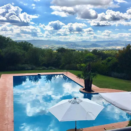빌라 Del Nibbio Luxury With Pool In Umbria 피쿨레